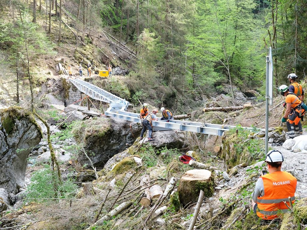 Passerelle de la Jogne - Broc