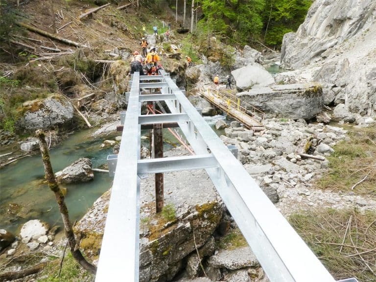 Passerelle de la Jogne - Broc