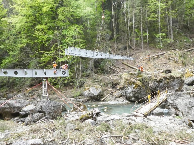 Passerelle de la Jogne - Broc