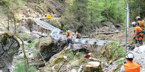 Passerelle de la Jogne - Broc